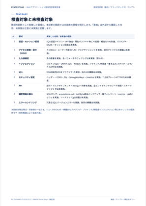 5ページ目サムネイル：検査対象と未検査対象